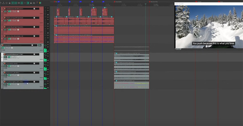 snowmobile sound effect