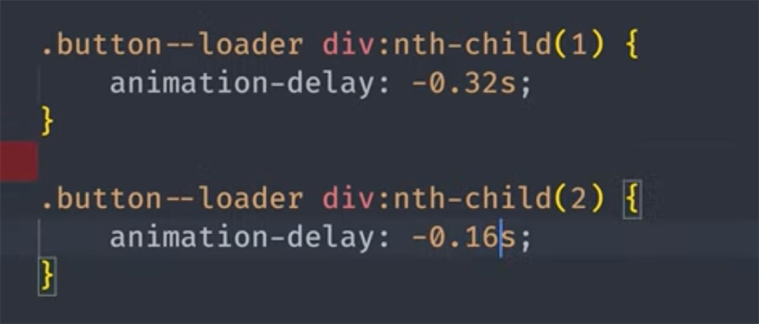 css delay