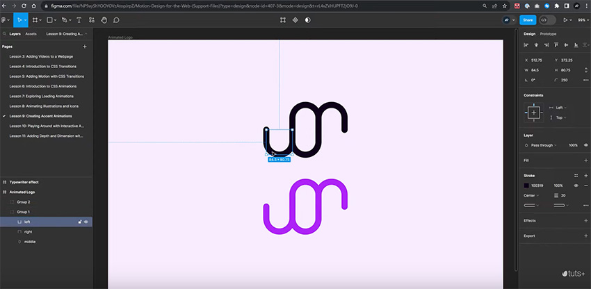 recreate logo in figma