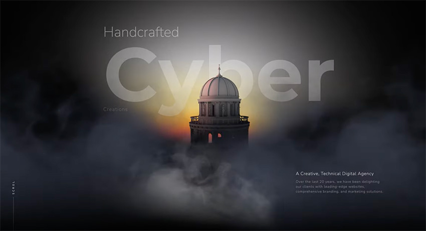 animation example with scroll animation