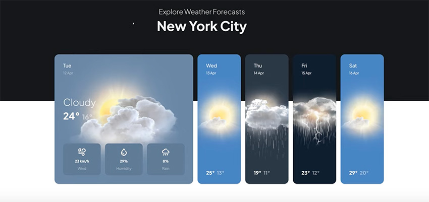 weather app