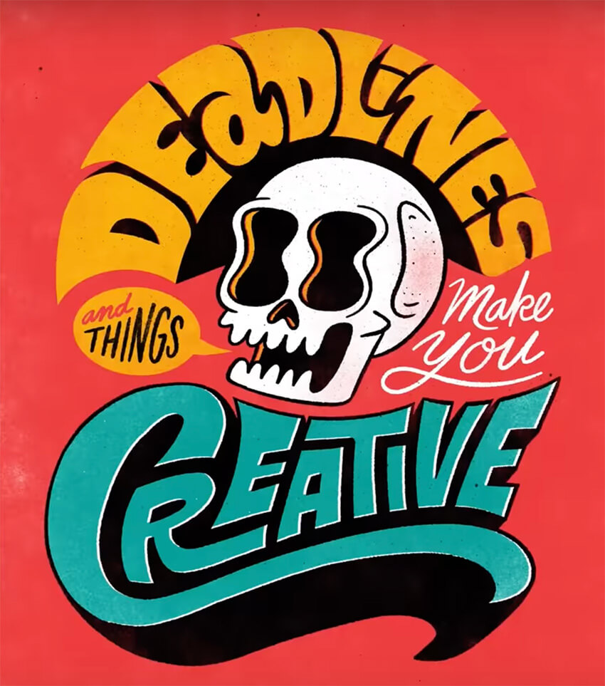 final lettering project