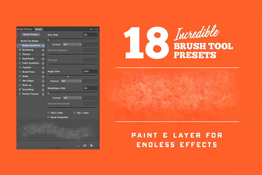 machine washed texture brushes