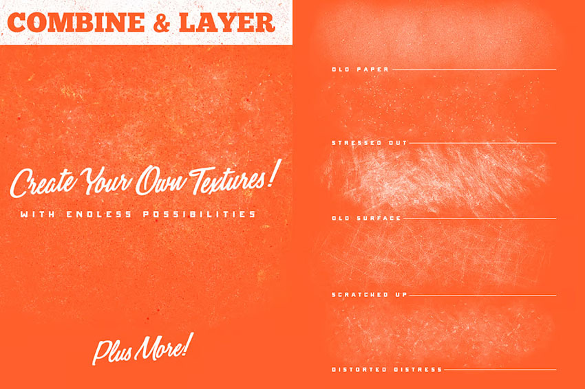 machine washed texture brushes