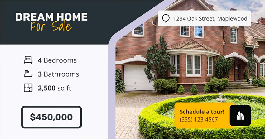 facebook post template in figma