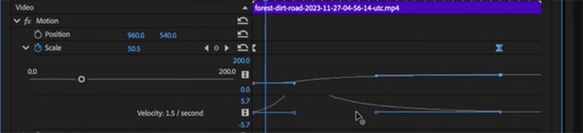 easing in premiere pro
