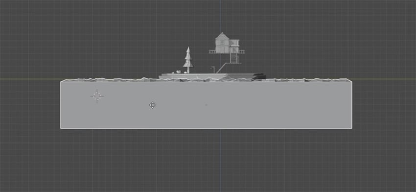 place water in the scene