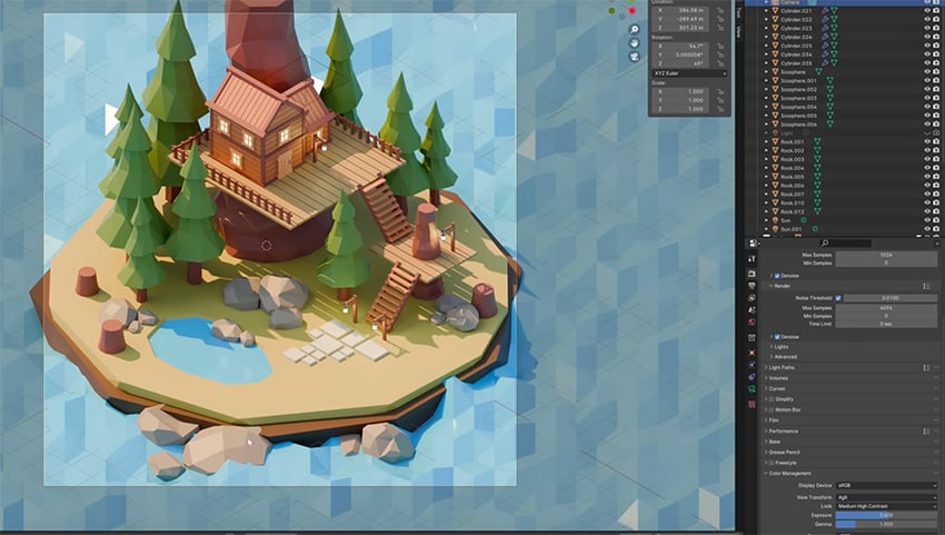 render color management