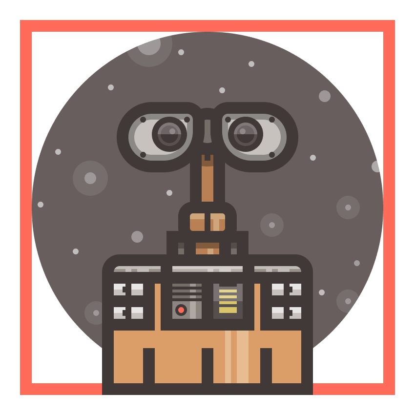 adding the right eye to wall-es body