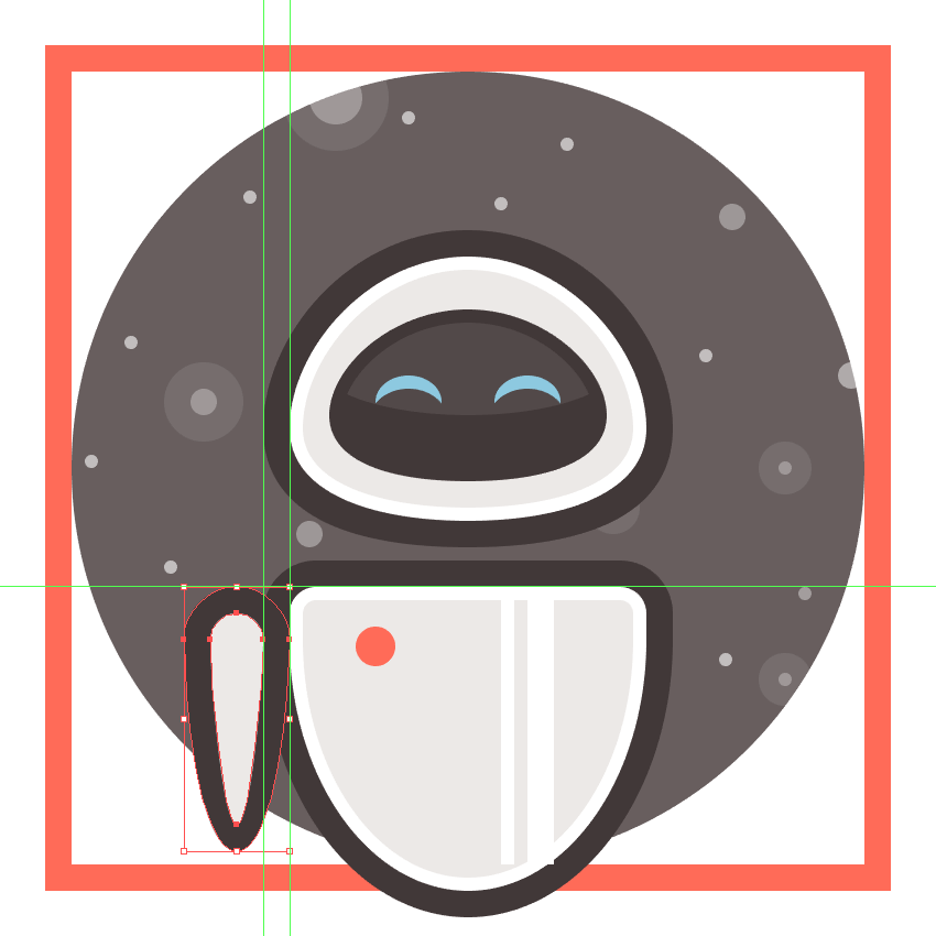 creating and positioning eves left arm