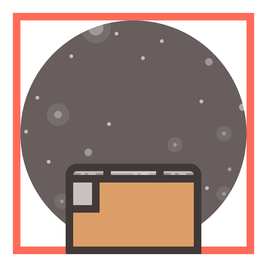 creating the main shapes for wall-es left arm