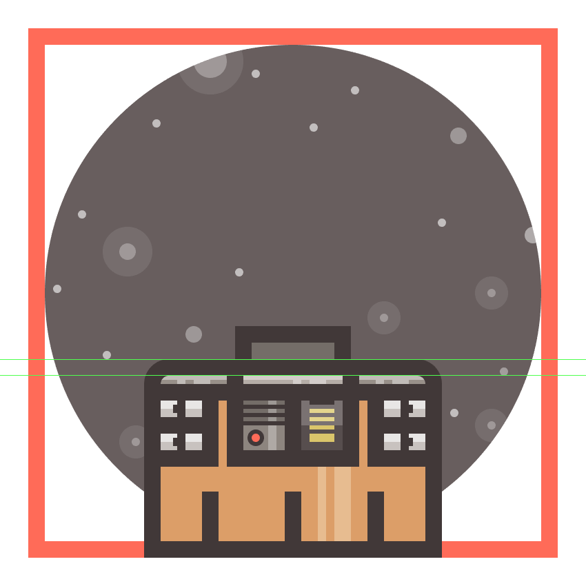 adding the main shapes for wall-es neck base