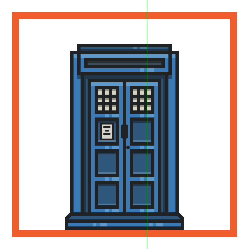 adding details to the first section of the time machines upper body