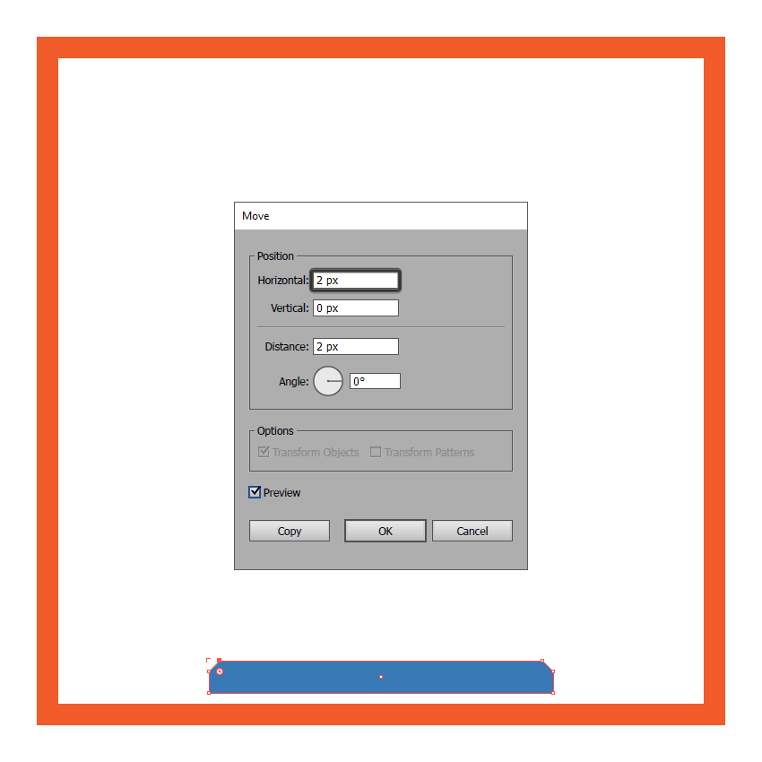 adjusting the main shape of the time machines bottom edge using the move tool