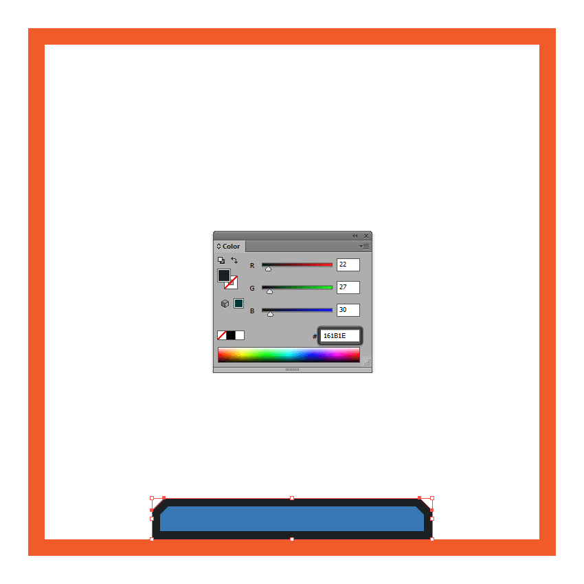 changing the color of the time machines bottom section outline
