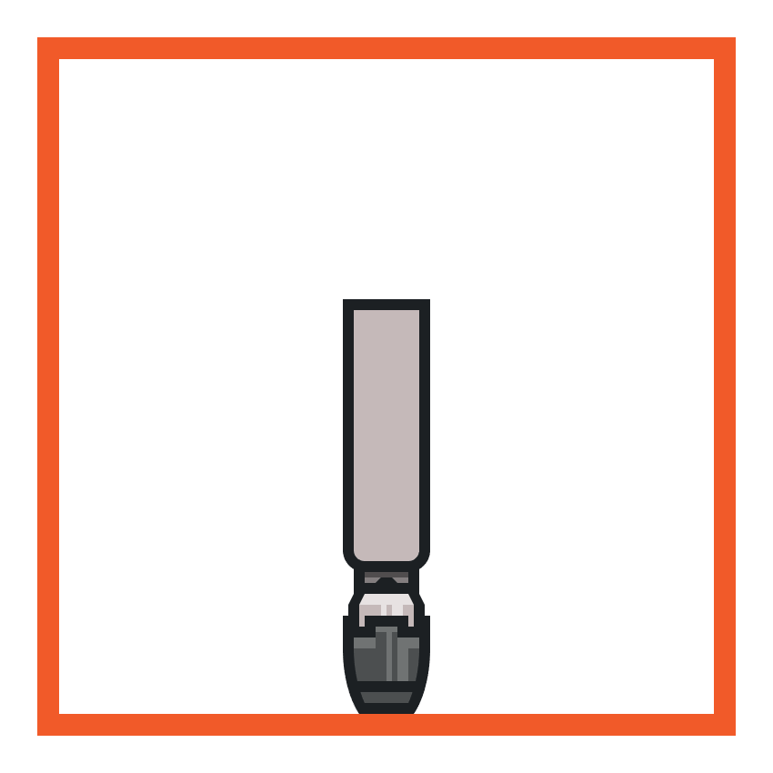 creating and positioning the main shapes for the sonic screwdrivers handle