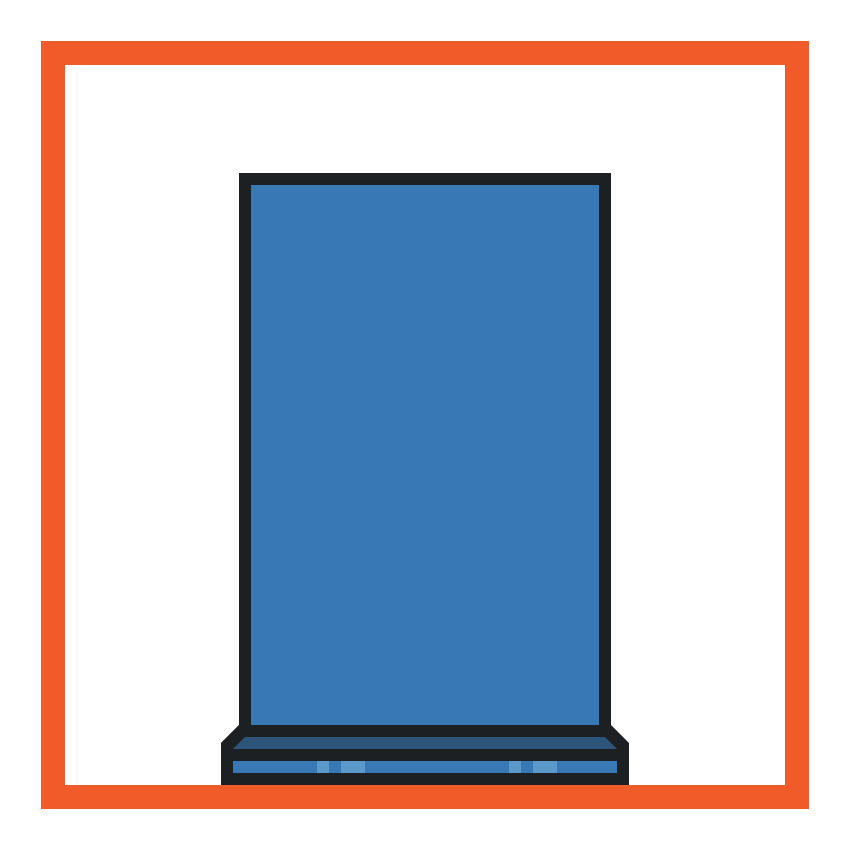 creating and positioning the main shapes for the upper section of the time machine