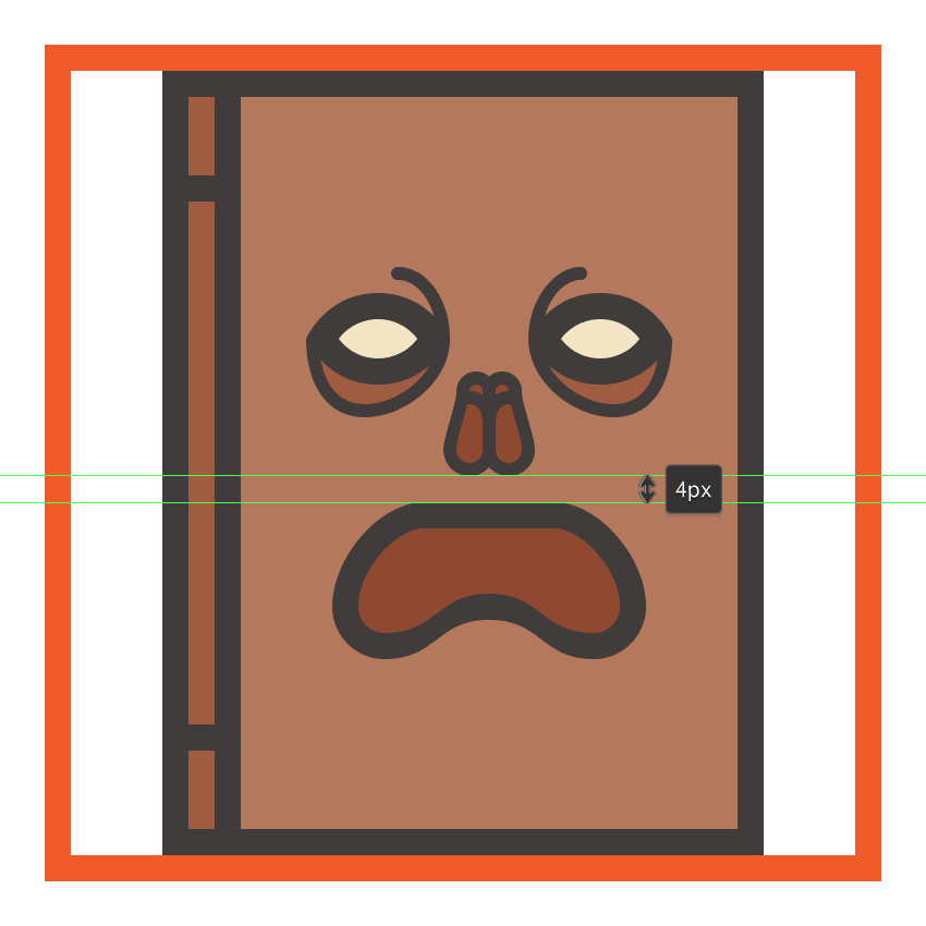 creating and positioning the main shapes for the necronomicons mouth