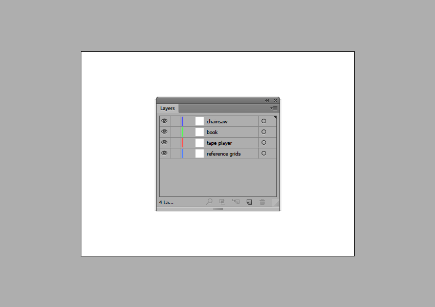 setting up the layers