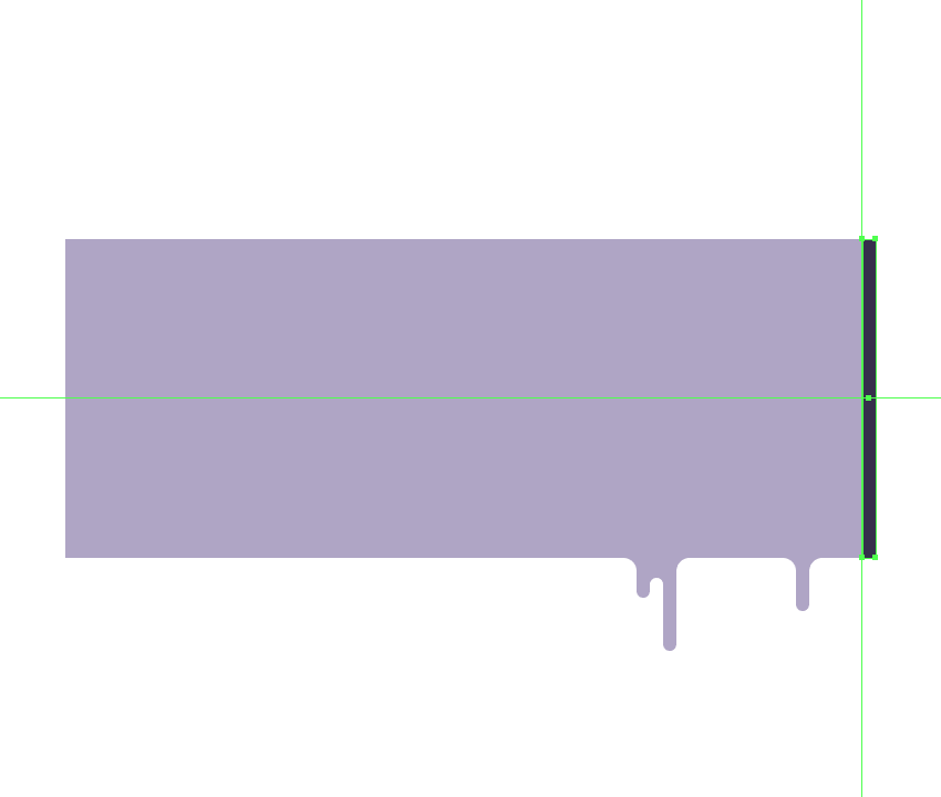 adding the darker section to the paint stroke