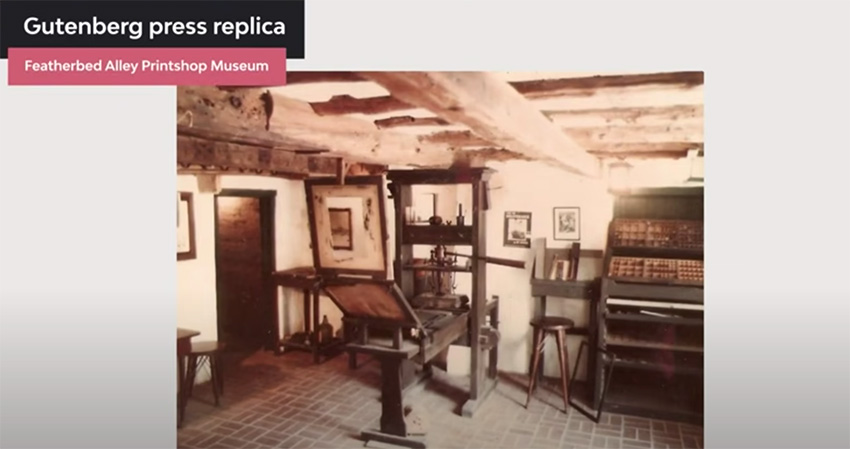 Thanks to Gutenberg's invention, typography would become accessible to the masses.