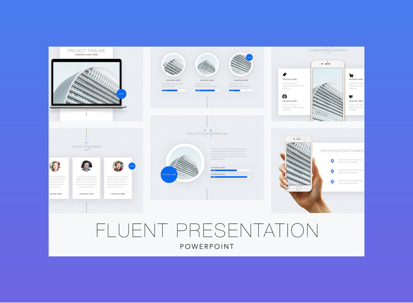 Fluent PowerPoint Presentation Template