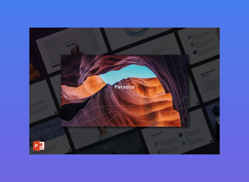 Paradox PowerPoint Template Great for Creatives