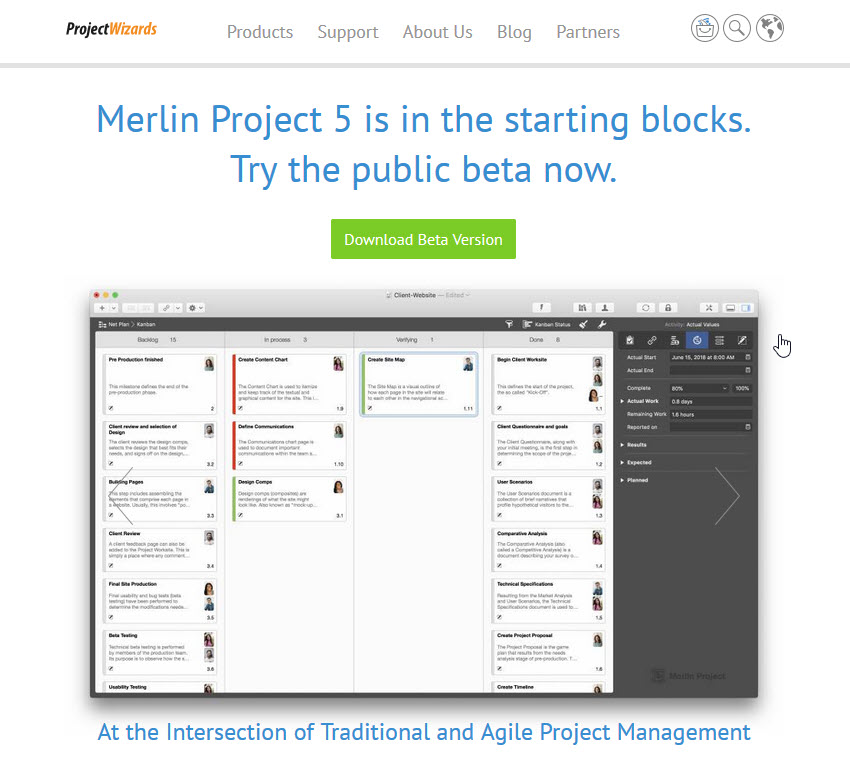 Merlin Project Mac Project Management Software