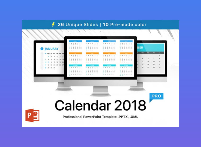 Calendar 2018