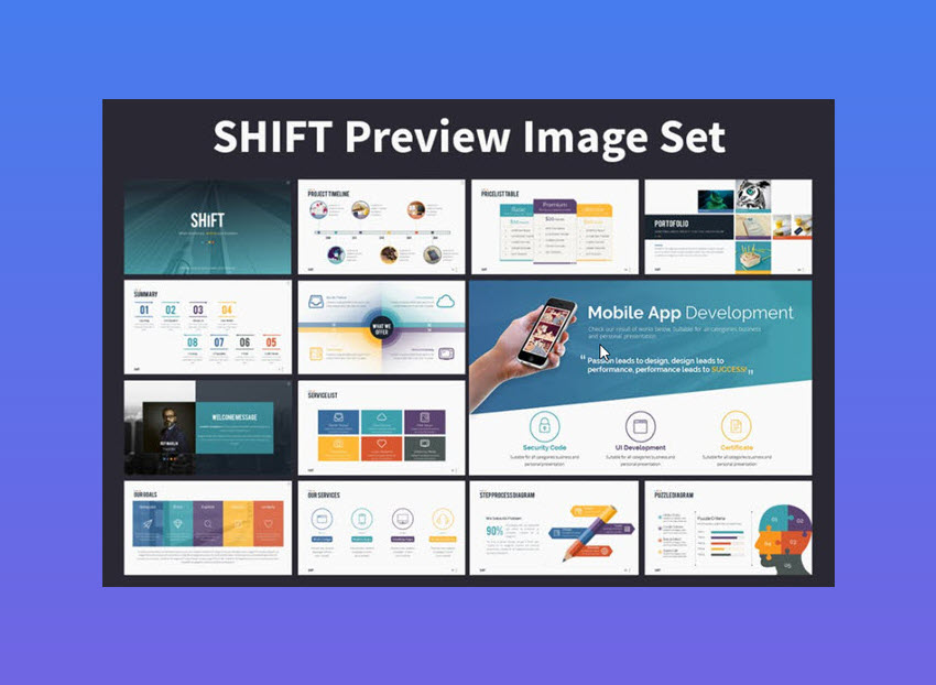 SHiFT PowerPoint Template