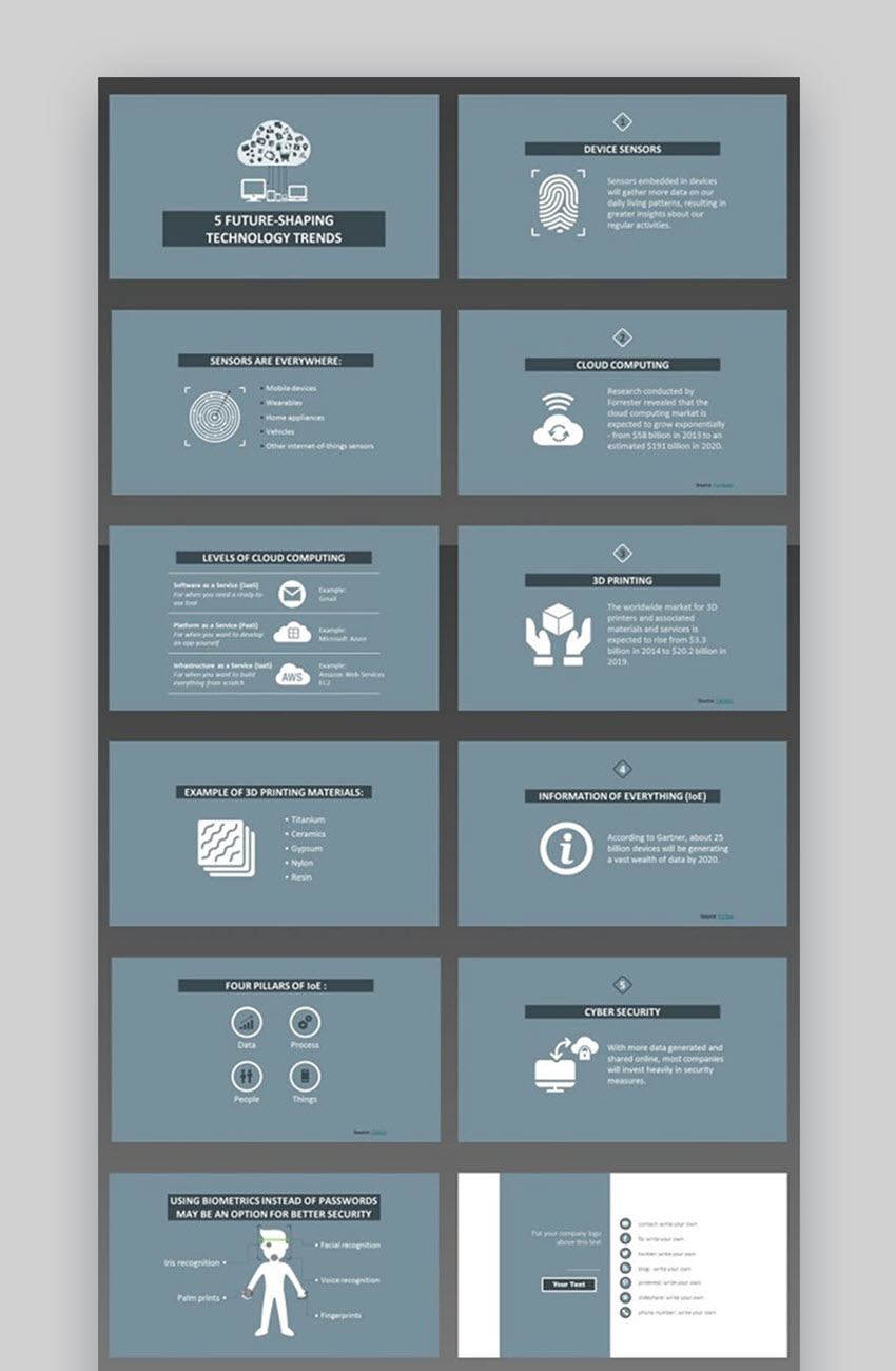Technology Trends PowerPoint Template