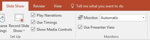 Use Presenter View in PowerPoint