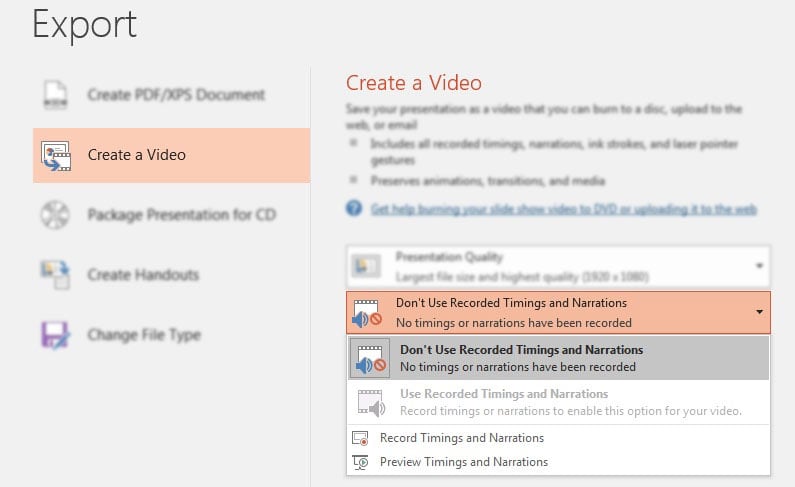 How to Convert Your PowerPoint (PPT) Presentation Into Video