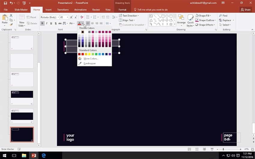 Comment Utiliser Le Masque Des Diapositives Dans PowerPoint En 60 