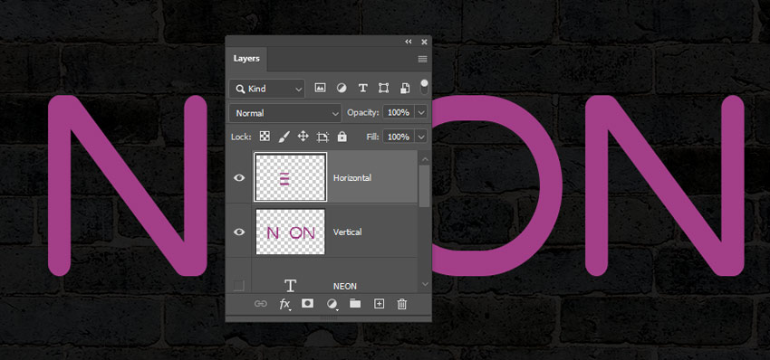 Separate Vertical and Horizontal Parts