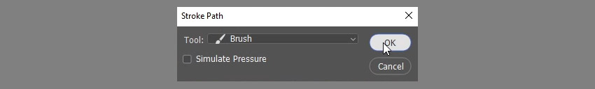 Stroke the Work Path