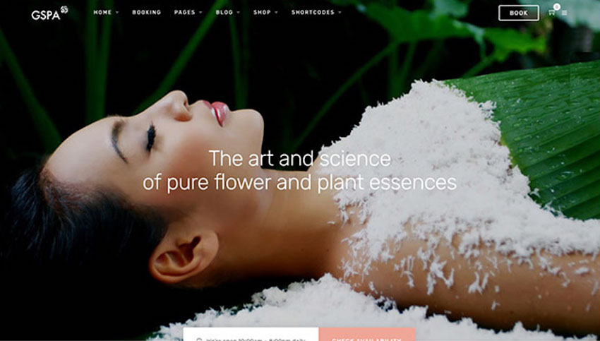 Grand Spa Beauty Massage WordPress Theme