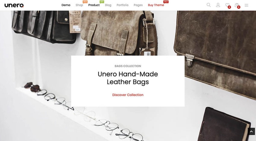 unero shopify template 