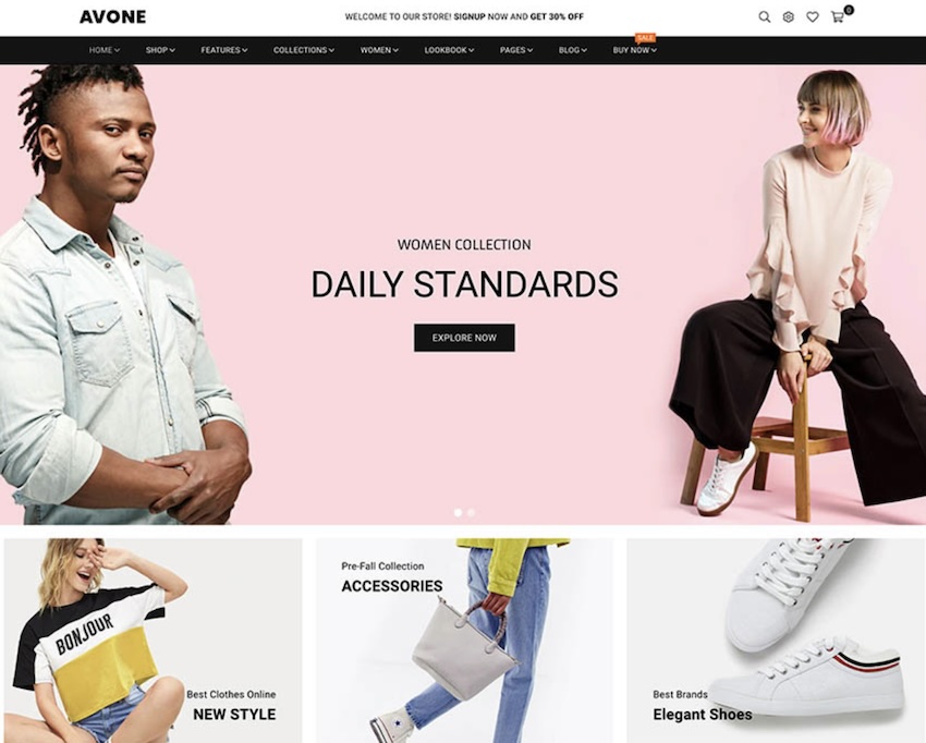 avone shopify template 