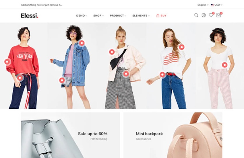 elessi 3 shopify template