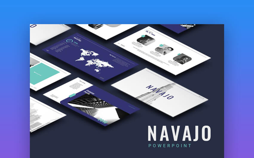 Navajo PowerPoint Template on Envato Elements
