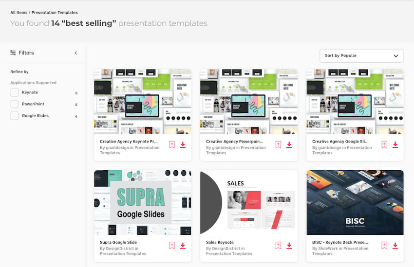 Plantillas con diseños PowerPoint inspiradores en Envato Elements