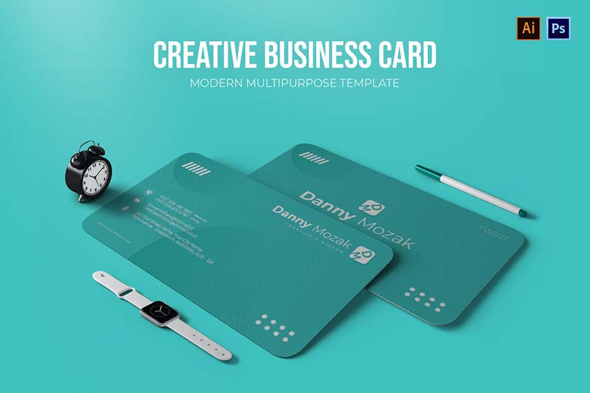 Creative Business Card template from Envato Elements