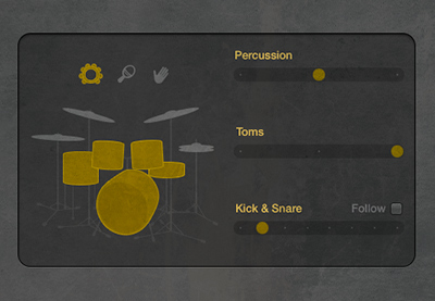 Using drummer preview image