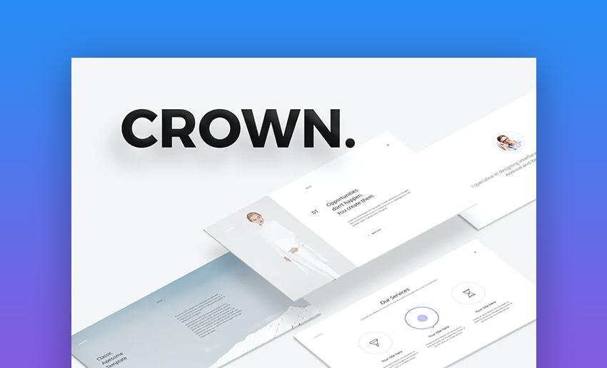 Crown Keynote roadmap template