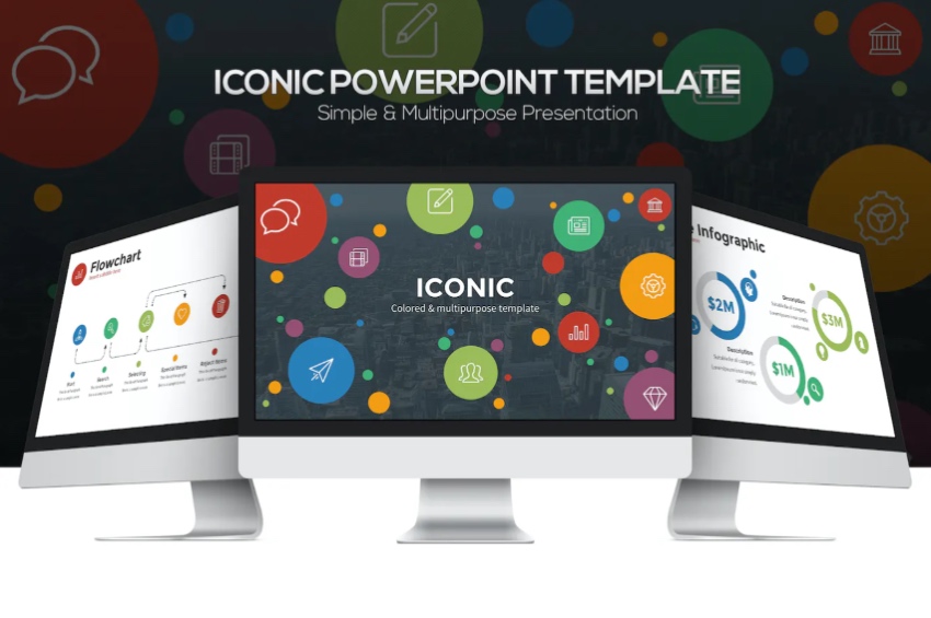 Iconic PowerPoint bullet points