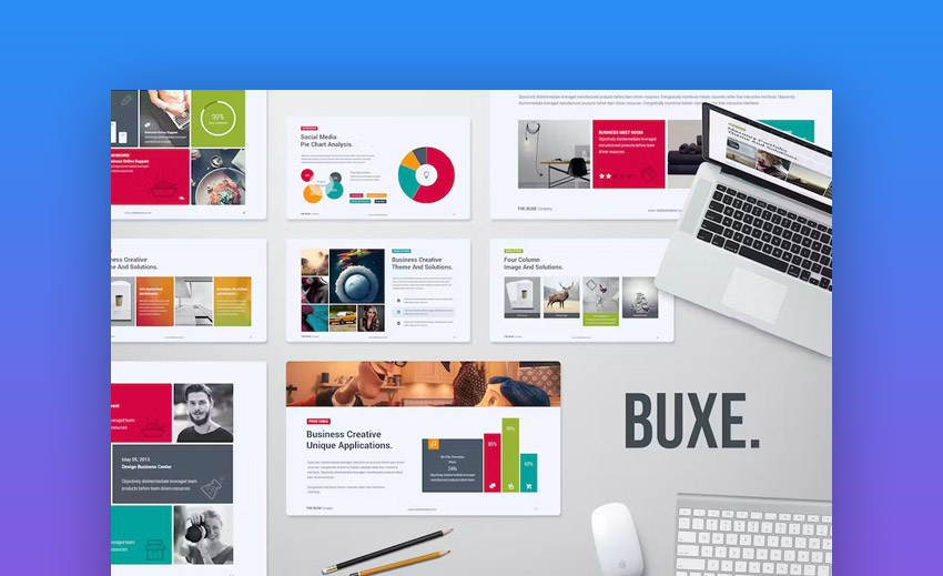 Buxe make a PowerPoint presentation