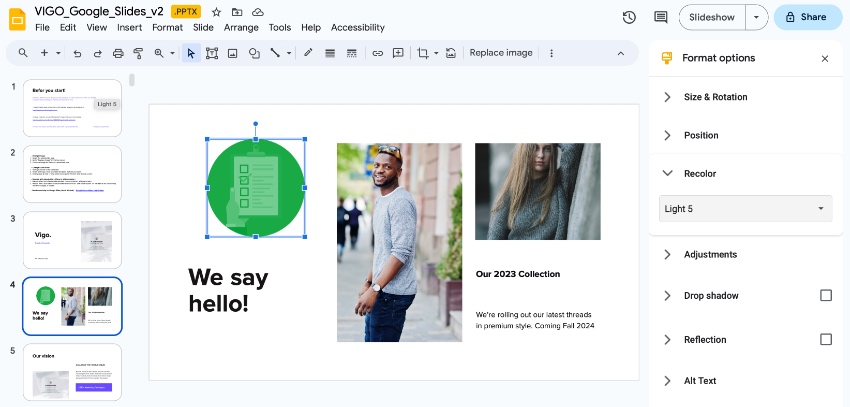 How to add GIFs to Google Slides