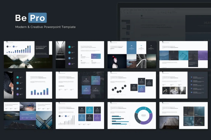 BePro PPT title slide ideas