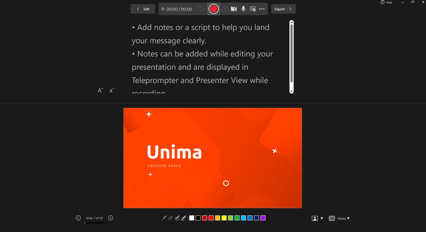 PowerPoint voiceover